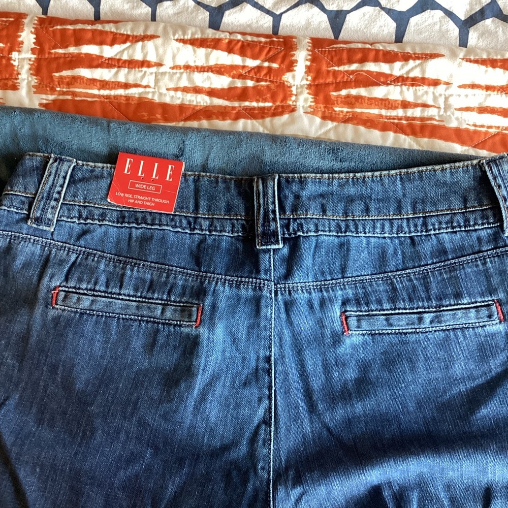 ELLE Wide Leg Jeans - Picture 4 of 4